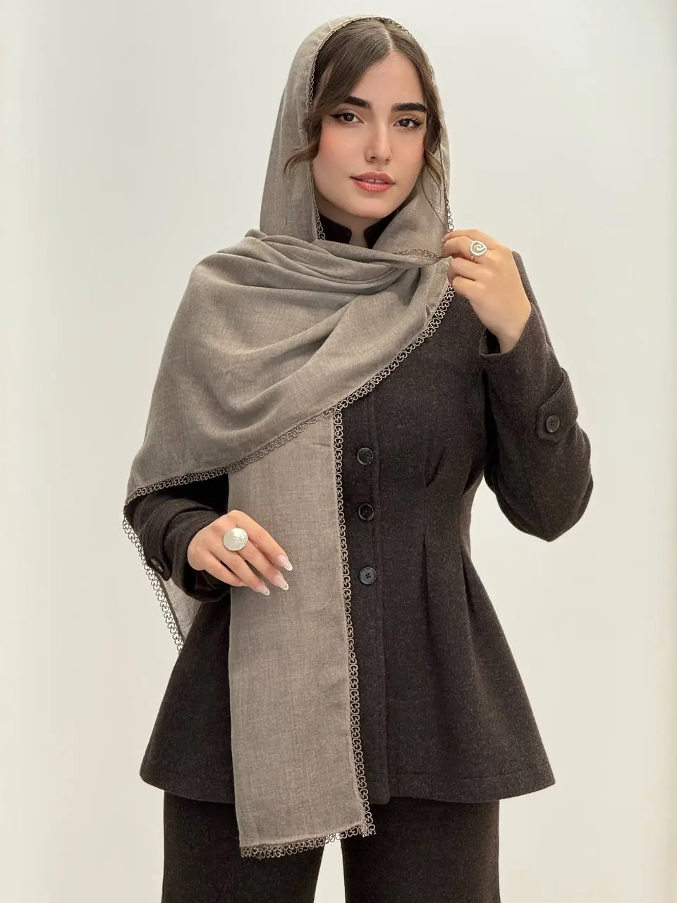 7542-شال پاییزه ck